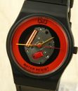 Vintage red Skeleton watch 32 mm NOS New Old Stock  Red  Dial  🚚  FAST & FREE