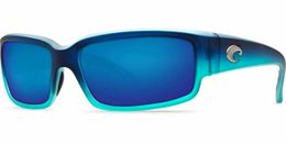 Costa Del Mar Caballito Sunglasses Matte Caribbean Fade Blue 580P CL73OBMP