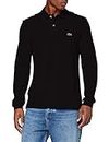 Lacoste Men's L1312 Polo Shirt, Noir, L UK