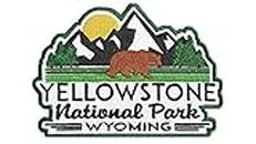Yellowstone National Park Patch Iron On Sew On Embroidered 4" x 3"
