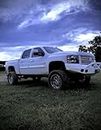 Lifted Chevy Silverado Notebook Wide Ruled: Lifted Chevy Silverado Notebook Wide Ruled