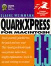 QuarkXPress 3.3 Macintosh Visual QuickStart Guide 1995 PAPERback Elaine Weinmann