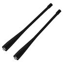 UHF Helical Antenna for BF888S Walkie Talkie Antenna Compatible with Baofeng Bf888S Two Way Radio SMA Female, 400-470 mhz (Pack of 2)