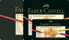 Faber Castell POLYCHROMOS Künstlerfarbstifte alle Sets 12 24 36 60 120 toppricE!