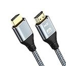 HDMI Cable 4K 6 Foot, 4K 60HZ High Speed 18 Gbps HDMI 2.0 Cable,HDR, HDCP 2.2/1.4, 3D, 2160P,1080P 28AWG HDMI Cord for UHD Samsung TV,Monitor, PS4/3, Xbox One