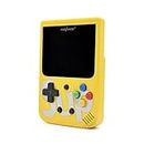 Buzz Cool 500 in 1 Handheld Video Gaming Console Game Mini Retro Classic with Colourful LCD Screen Portable Charger for Kids and Adults (VGB) Yellow
