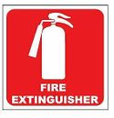  MAGNETIC FIRE EXTINGUISHER DECAL STICKER  WARNING