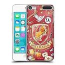 Head Case Designs sous Licence Officielle Harry Potter Gryffindor Motif Deathly Hallows XIII Coque Dure pour l'arrière Compatible avec Apple iPod Touch 5G 5th Gen