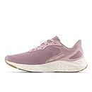 New Balance Women's Fresh Foam Arishi V4 Running Shoe, Lilac Chalk/Violet Shadow/Light Gold Metallic, 9 Wide US