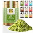 Tea Uniqo Matcha Pulver Premium Qualität – Ideal zum Trinken, extrafein – Auch geeignet für Matcha Latte, Eis oder Bubble Tea - Japanischer Matcha Tee aus Grüntee, 100% natürlich in edler Dose