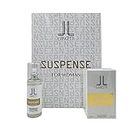 Lancetti Suspense For Woman Set Regalo Mujer Perfume Edt 100 ml Deo Spray 120 ml