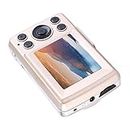 Tosuny Mini HD Digital Video Camera 720P 30FPS 4X Zoom Digital Camcorder with 2.4 inch LCD Display(Gold)
