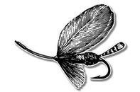 Fly Fishing Lure Car Laptop Phone Vinyl Sticker  - SELECT SIZE