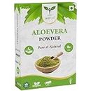 Leafy Life-100% Natural Aloe Vera Leaf Powder - for Hair And Skin Care (100gm)