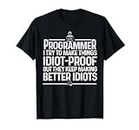 Funny Programmer Art Men Women Computer Coder Programming T-Shirt