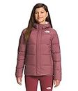 The North Face Girls' North Down Fleece-Lined Parka, Wild Ginger, Large