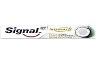 Signal Integral 8 antibakterielle Zahnpasta Nature Elements Coco Weißheit, klinisch erwiesene antibakterielle Formel, 75 ml