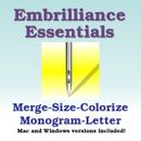 Embrilliance Essentials Lettering & Editing Machine Embroidery Software