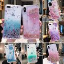Para iPhone 6s 7 8 Plus XR XS 11 12 13 Pro Max Bling Glitter Quicksand Case Cover