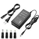 UL-Listed 15V 4A DC Power Supply Charger for 15vdc 2A 2.5A 3A 3.5A 4A Speaker, SoundBar, Power Station, Monitor, Printer, Controller, Keyboard Power Cord