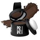 BOLDIFY Hairline Powder Instantly Conceals Hair Loss, Root Touch Up Hair Powder, Hair Toppers for Women & Men, Hair Fibers for Thinning Hair, Root Cover Up, Stain-Proof 48 Hour Formula (Medium Brown)