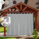 Garden Extra Large Lawn Patio Curtain Wide Waterproof Outdoor Curtain Blackout