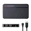 AVerMedia Live Gamer MINI GC311, 1080p60 Full HD Pass-Through, USB 2.0 Game Capture Card, Hardware Encoder, Plug & Play, For Beginners, Switch, PS4, Xbox, iPhone, iPad