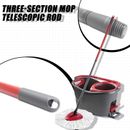 Langlebige Microfiber Spin Mop Eimer Boden Reinigung System-RED Tool DE