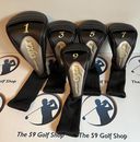 XXIO Prime DST Golf Club Head Cover Driver - 3 - 5 - 7 - 9 Black Rose Gold - New
