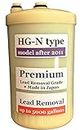 Japan Made Premium Grade Lead Removal Replacement Filter Compatible with HG-N Type Water Filter (Not Compatible with Original HG Type Model Sold Before 2010)
