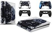 GNG PS4 Slim Console DV from Starwars Skin Decal Vinal Sticker + 2 Controller Skins Set