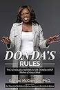 Donda's Rules: The Scholarly Documents of Dr. Donda West (Mother of Kanye West)