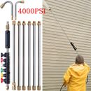 4000PSI Pressure Washer Extension Wand Power Lance Spray Gun Nozzle 1/4" Connect