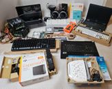 Lot of 33 Computer parts, laptops, Computer Accessories & Peripherals (Salvage)