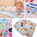 Waterproof Changing Diaper Pad Cotton Washable Infant Baby Urine Mat Nappy B.dp