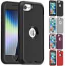For iPhone SE 2022/2020 7 8 Plus 6s Case Heavy Duty Rugged Shockproof Hard Cover