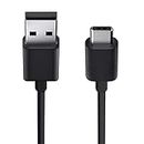 Fast D Type-C Usb Cable for Motorola Edge, Motorola One Fusion, Motorola One Fusion Plus, Motorola One Mid, Motorola One Vision Plus, Motorola Razr 2 / Razr2 USB Cable Original Like | Data Sync Cable | Rapid Quick Dash Fast Charging Cable | Charger Cable | Type-C to USB-A Cable (3.5 Ampere, 1 Meter/3.3 Feet, SR2, Black)