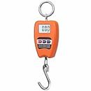 Crane Scale Weighing Digital Industrial Hanging Scale 200Kg/441Lb Heavy Duty Hanging Hook Scales,Orange