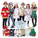 Born Toys Kids' Dress Up & Pretend Play - Kids Costumes for Boys & Girls Ages 3-7 Washable Toddler Dress up Clothes w/Storage Box (6)