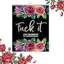 2024 Calendar for TiredAss Women,Fuck It Calendar,Tired Women Calendar,Funny Swear Word Planner Monthly Calendar Gag Gift for Women