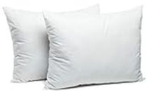 Foamily 2 Pack Bed Pillows for Sleeping - Cotton & Super Plush Down Alternative - Insert ( Queen / Standard )