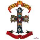 Guns N' Roses Appetite for Destruction Emblem Embroidered Patch Iron On 11"x16"