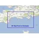 NAVIONICS+ SMALL 561 - Start Point to Chichester - Solent CHART - Micro SD