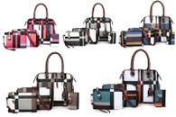 Sac à Main Luxury Quality Designer Handbag Shoulder Wallet Set 4 Pcs Women Bag