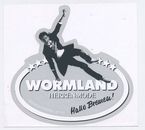 Wormland Herrenmode Vintage Unused 1980's Fashion Sticker C18