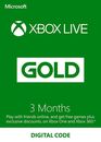 Codice abbonamento Xbox Liive 3 mesi oro in tutto il mondo (codice globale) =