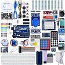 ELEGOO UNO R3 Project Complete Starter Kit with Tutorial for Arduino UNO (63 Items)