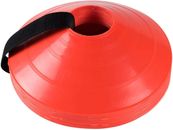 Bright Orange round Cones Sports Equipment for Fitness Training (20 Pack)
