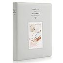 FotoCart [Instax Mini 64 Page Photo Album] Pieces of Moment Book Album Compatible for Films of Fujiflm Instax Mini 7s 8 8+ 9 25 26 50s 70 90 10 11 30 55 20 50 7 LiPlay & Hello Kitty (White)