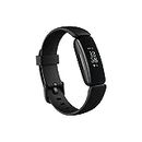 Fitbit Inspire 2 Health & Fitness Tracker with a Free 1-Year Premium Trial, 24/7 Heart Rate, Black/Black, One Size (S & L Bands Included)